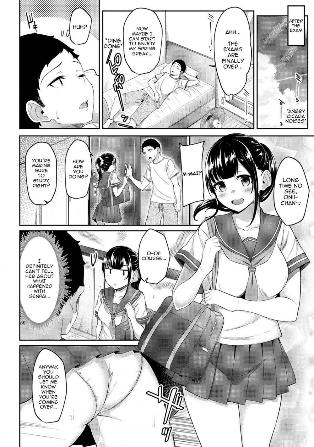 Hentai Manga Comic-I Woke Up To My Naked Apron Sister and Tried Fucking Her-Chapter 6-22